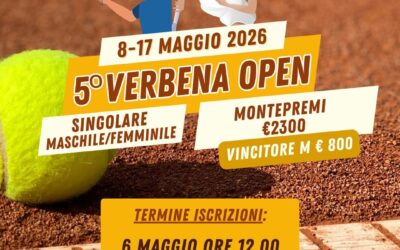5° VERBENA OPEN – EDIZIONE CENTENARIA